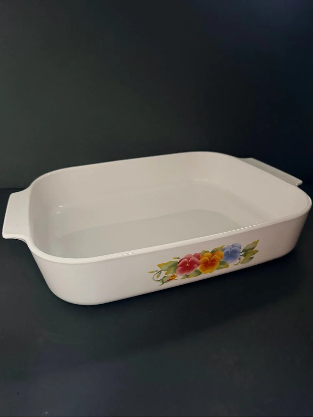 Corning ware Summer Blush A-21 B-N Baking Dish 12x10x2,5” Lasagne Pan Casserole